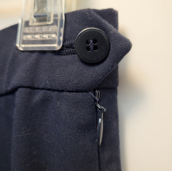 Talbots Women's Blue Wide Leg Pants with Flowing Silhouette - Size 2 - Picture 4 of 4